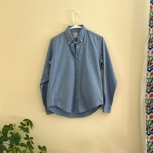 Brooks Brothers blue-striped button-down